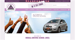 Desktop Screenshot of mohalldrivingschool.com